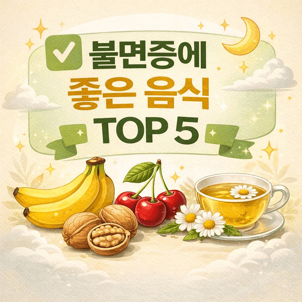 불면증에 좋은 음식