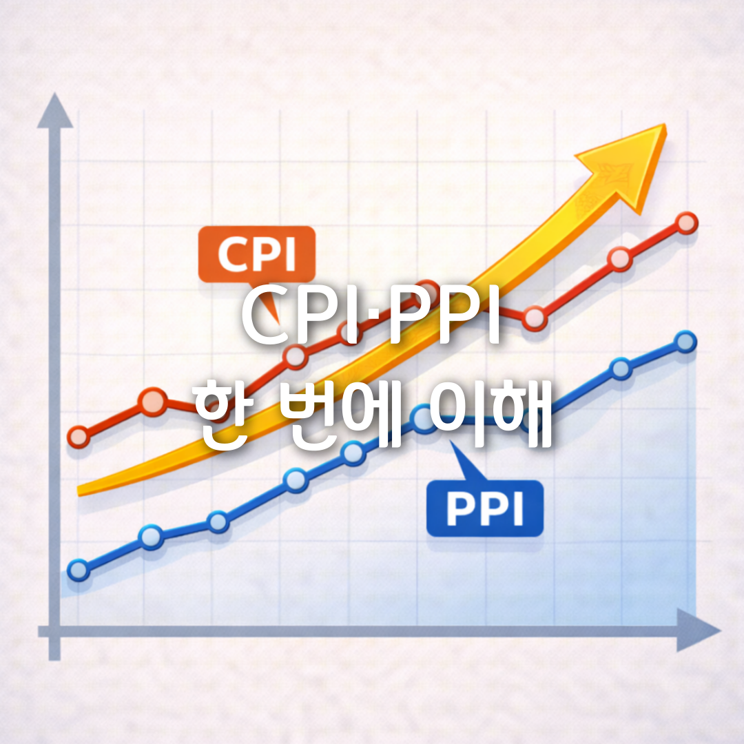 CPI·PPI만 알아도 주식 방향이 보인다|2026년 물가 지표 읽는 법✅