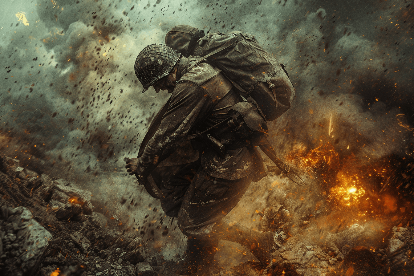 부상병을-업고-뛰어가는-전쟁-영웅