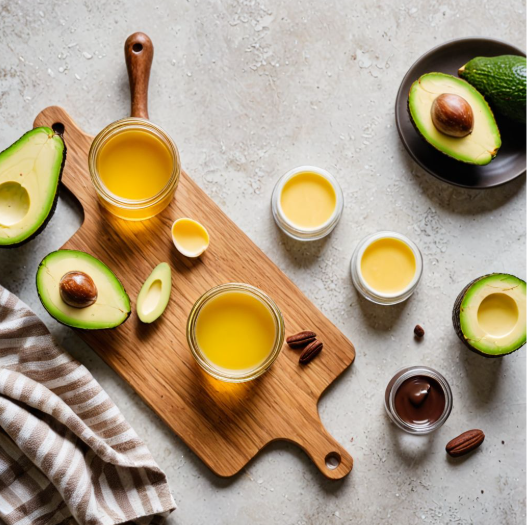 3. 립밤 만들기


재료: 아보카도 오일 1큰술, 비즈왁스 1작은술, 코코아버터 1작은술