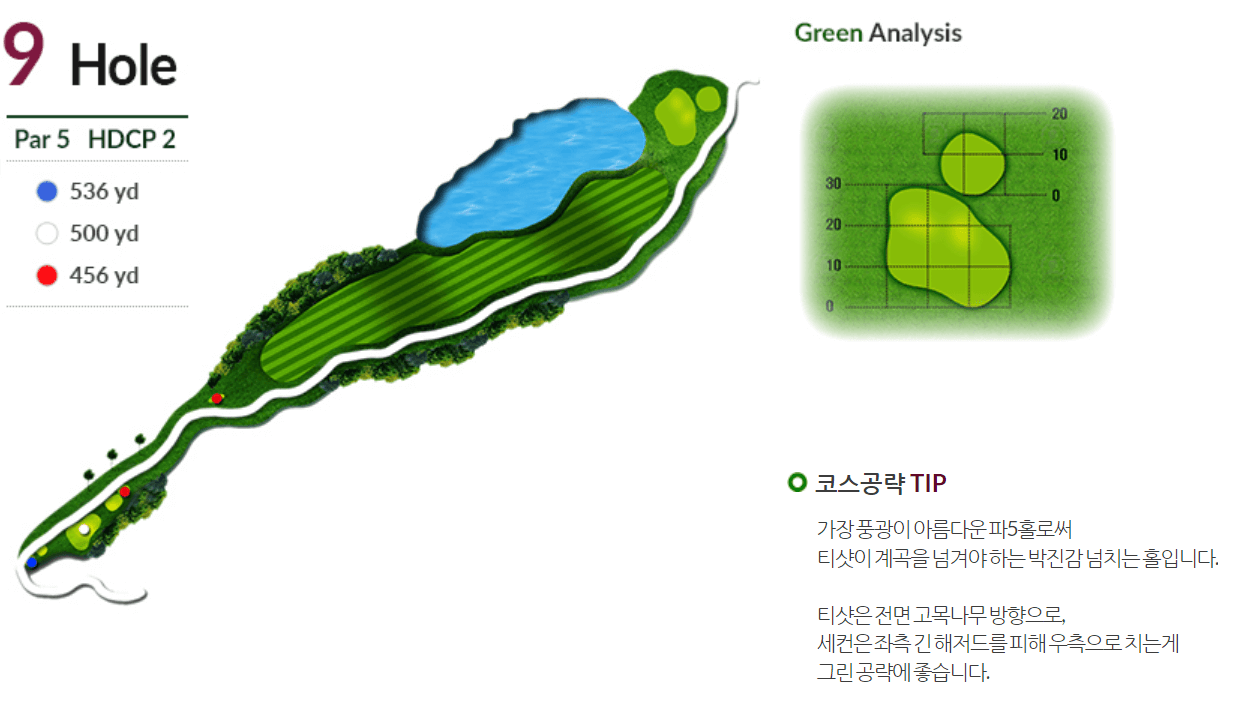 캐슬파인 골프클럽 레이크(LAKE) 코스 09