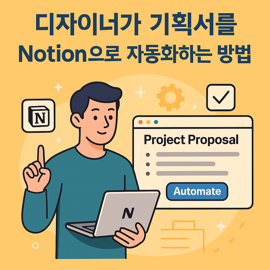 디자이너가 기획서를 Notion으로 자동화하는 방법
