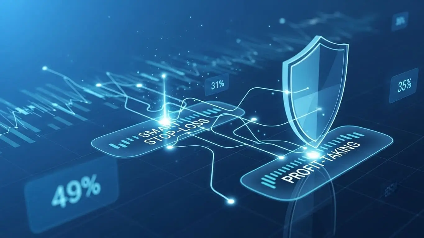 스마트 손절과 수익 실현 기능이 강화된 주식 앱 Ver 2.0의 콘셉트 디자인