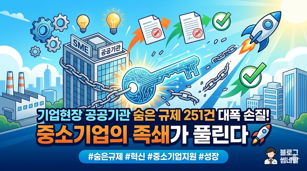 공공기관 숨은규제, 재정경제부, 규제합리화, 중소기업지원, 251건, 판매대금지급단축, 하자보수보증금, 액화수소규제, 기업성장응답센터, 2026경제정책, 민생회복, 조달입찰개선, 옴부즈만, 공공기관규제개선, 경제관계장관회의