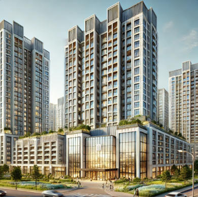 강동구 신축 아파트 이미지