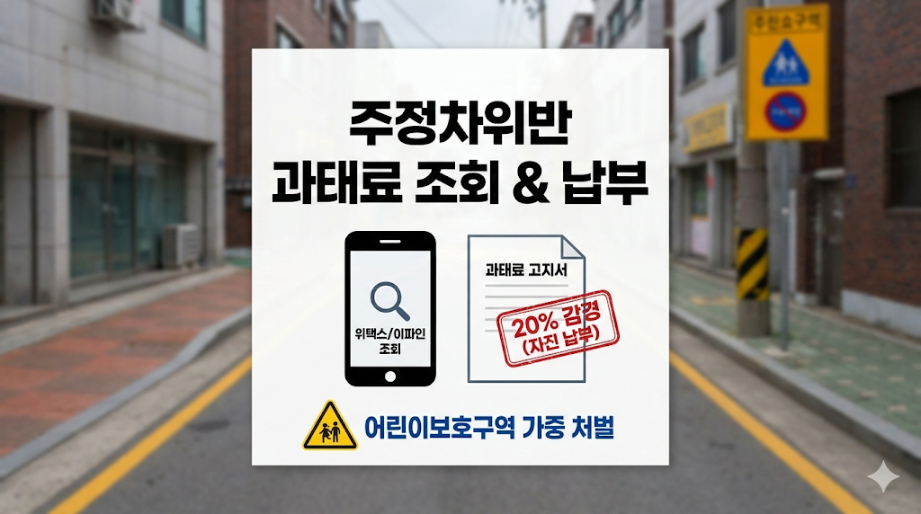 주정차위반 과태료 조회 썸네일