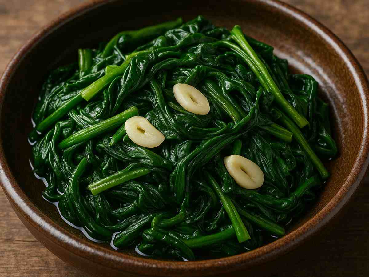 시금치 요리