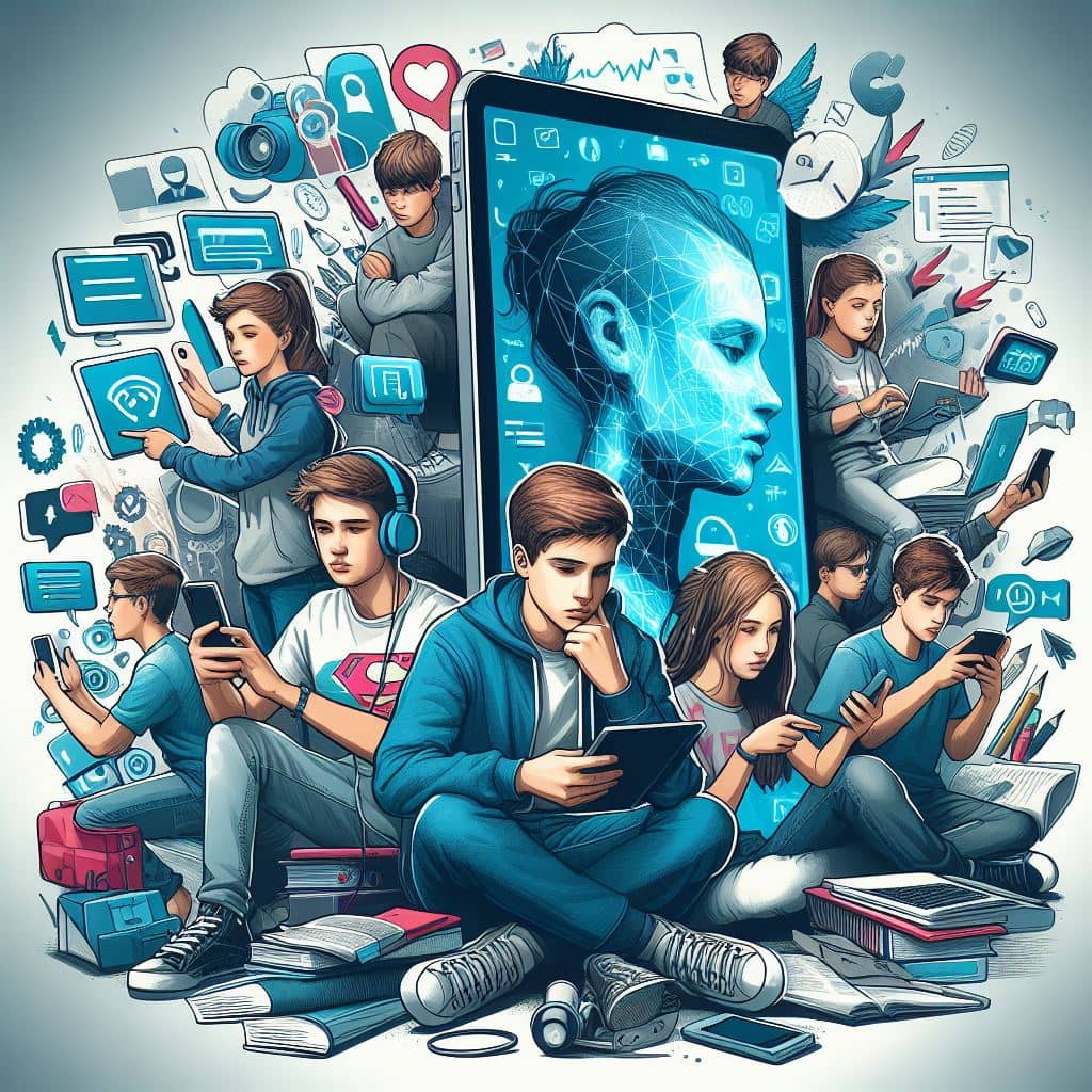 디지털 시대, 청소년의 자아 정체성과 스마트폰 사용:심리학적 시각