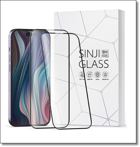 아이폰 14 강화유리 필름 추천 신지모루 풀커버 하이브리드 강화유리