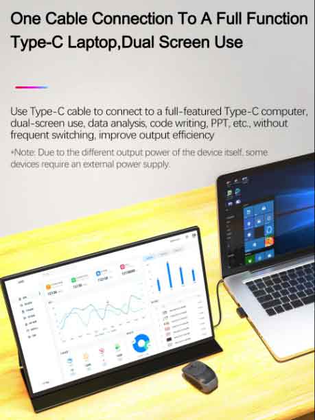 맥북 휴대용 모니터