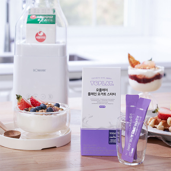 UUU몰-요플레이-요거트-스타터-10포-플레인-파우더-유산균-요구르트