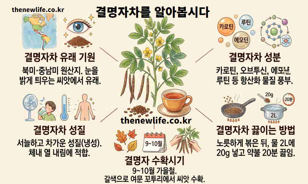 결명자차 효능 기본정보