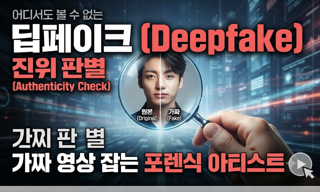 합성 미디어 진위 판별 포렌식 아티스트