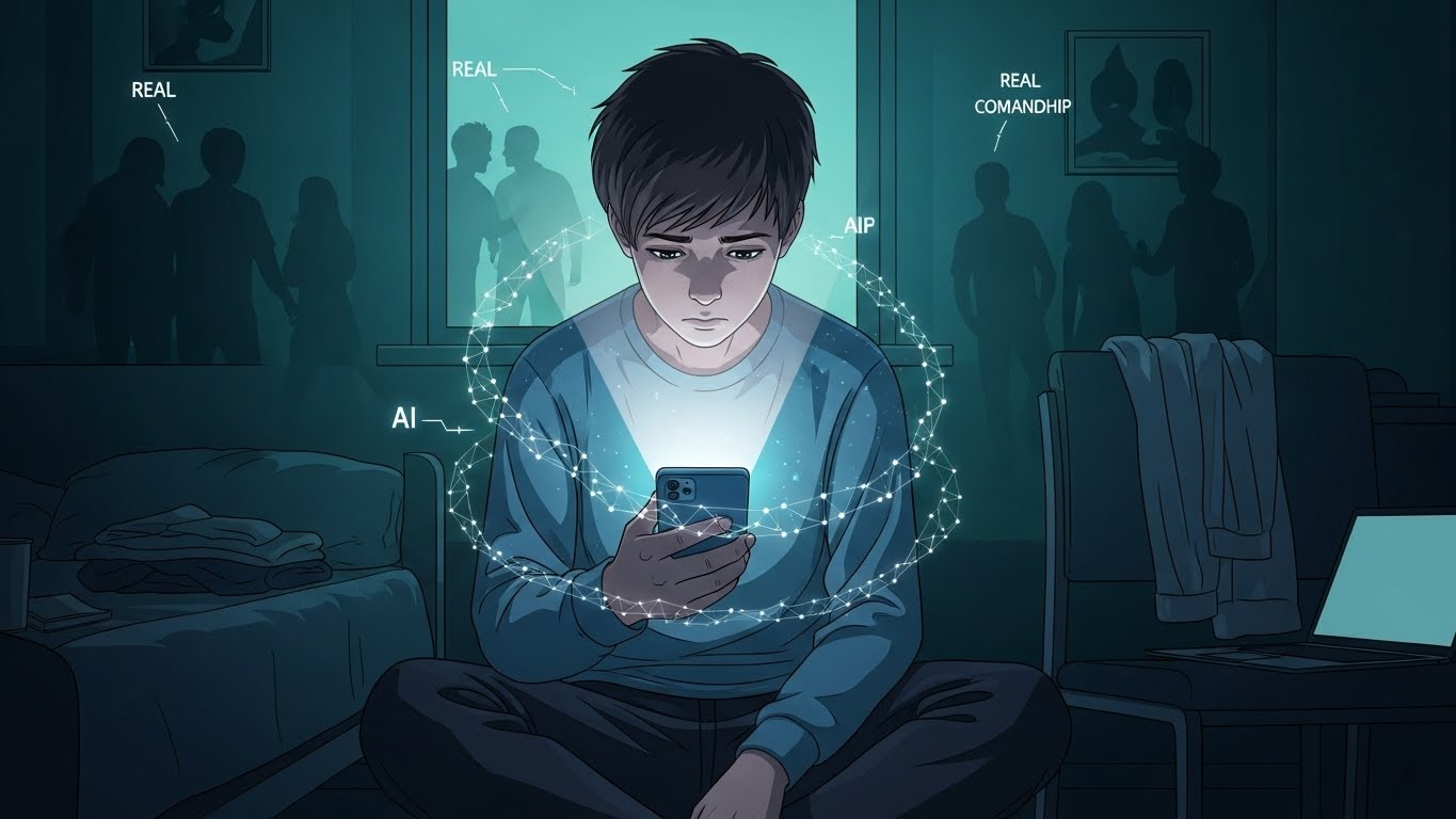 외로움 달래려 찾는 AI 친구…10대 3명 중 1명은 '사람보다 낫다'고 말하는 사회