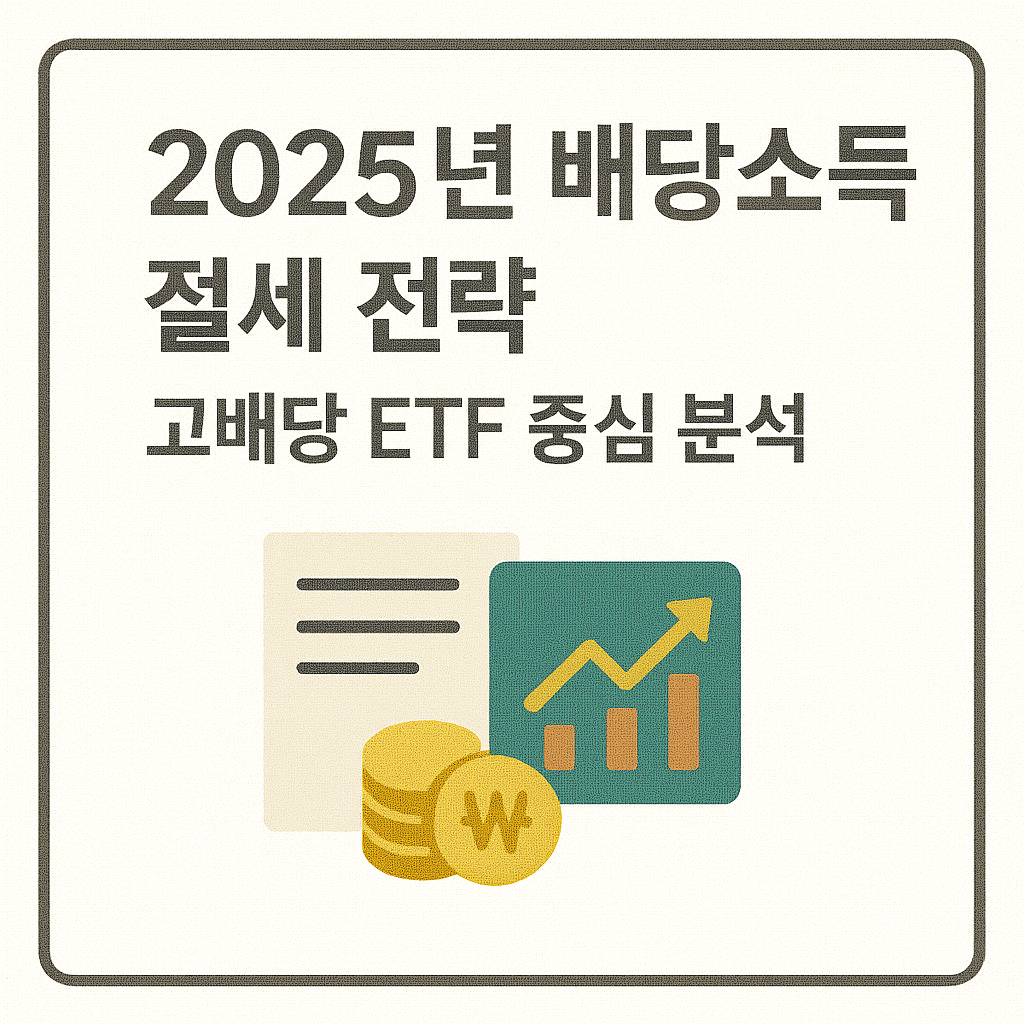 2025 배당소득 절세 전략