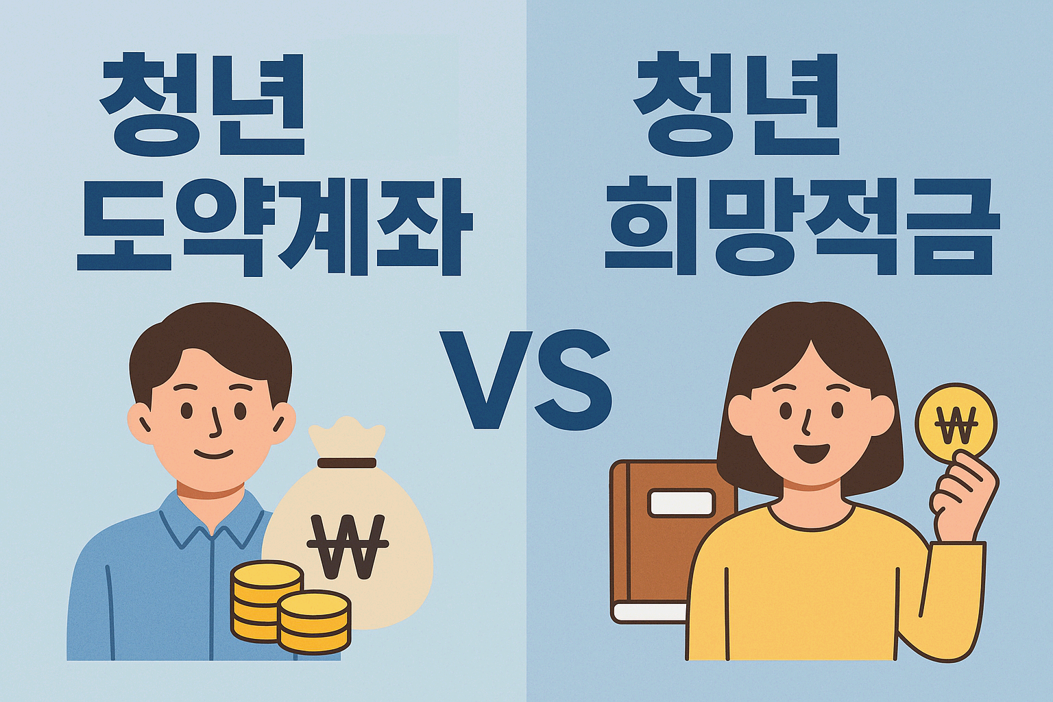 청년도약계좌 vs 청년희망적금