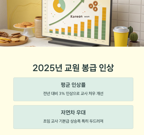 교원봉급인상
