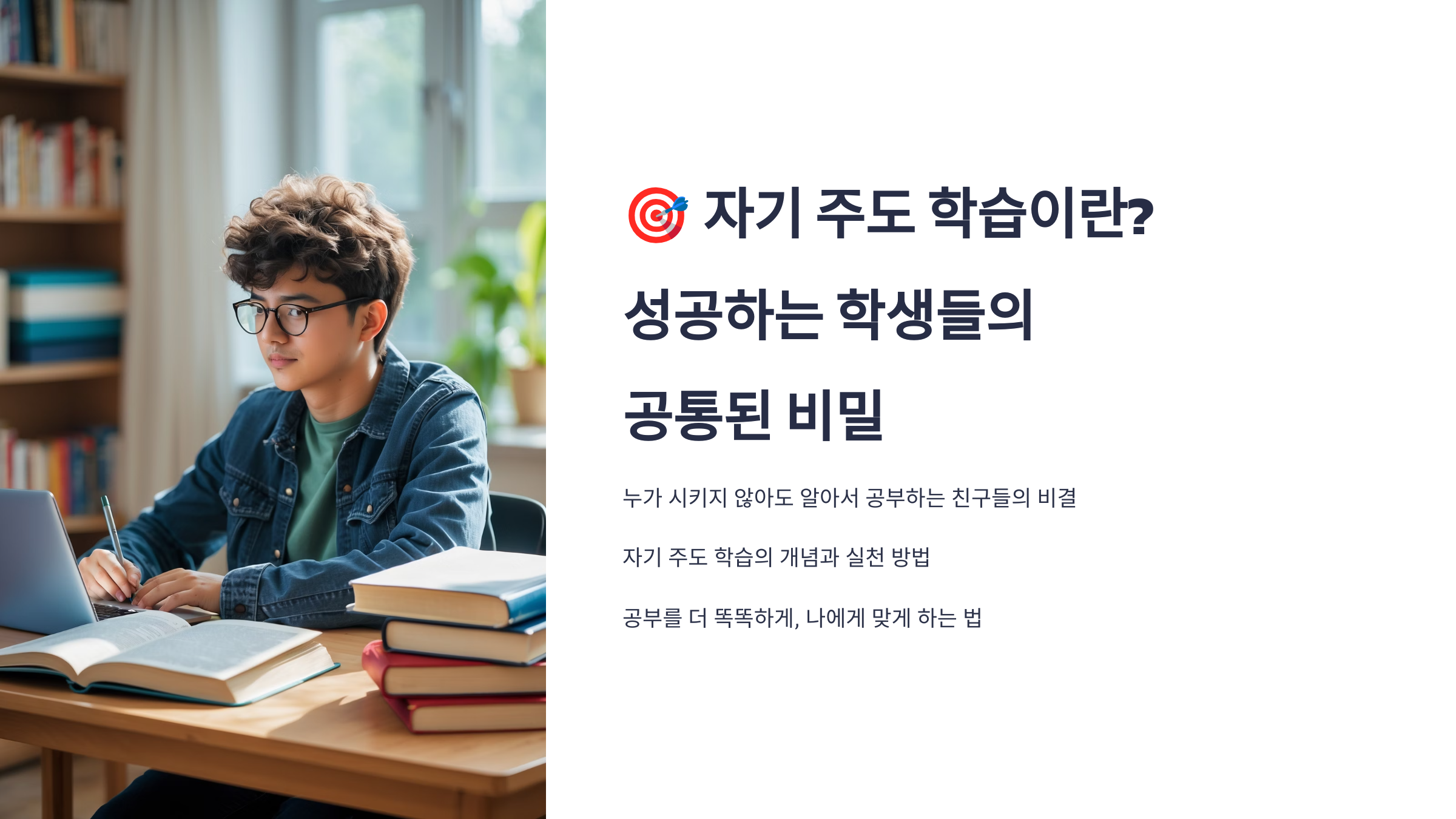 성공하는 학생들의 공통된 비밀