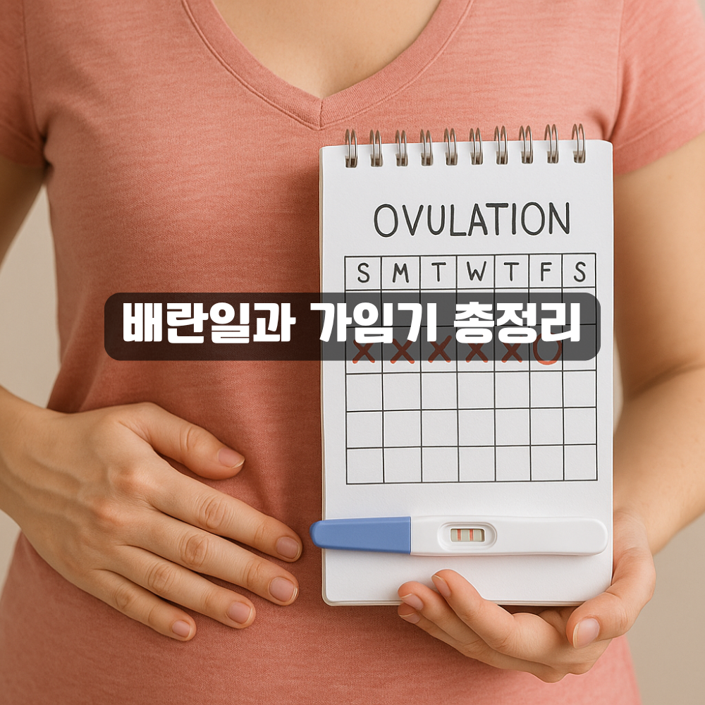 배란일과 가임기 총정리