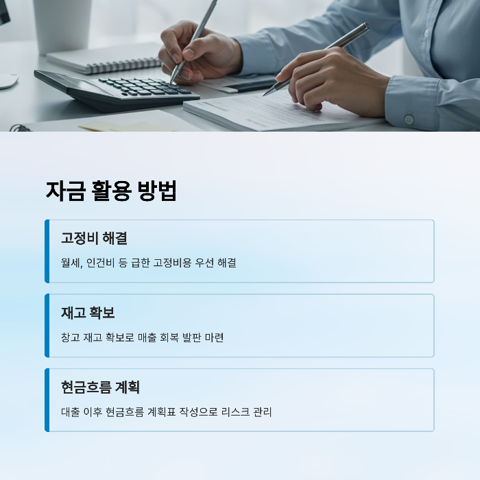 정책자금 긴급자금 금리
