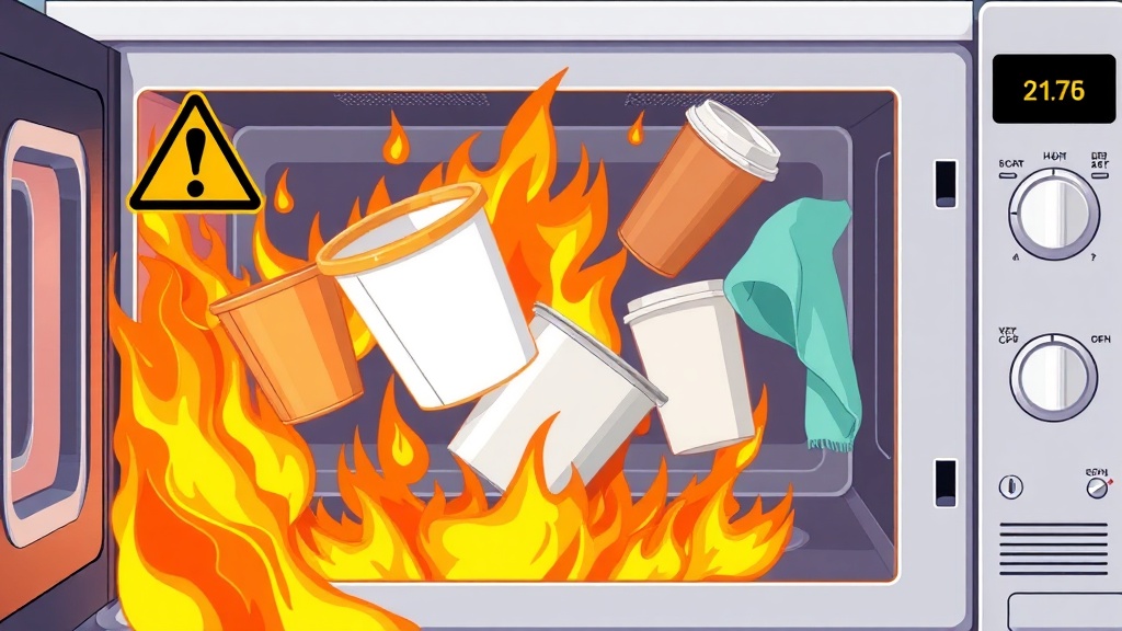 전자레인지 실험실: 절대 돌리면 안 되는 생활용품 TOP5