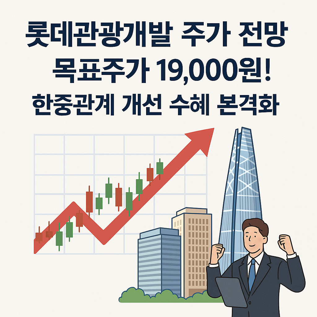 롯데관광개발주가