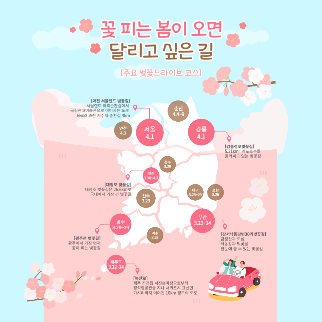 2025년-대한민국-벚꽃지도