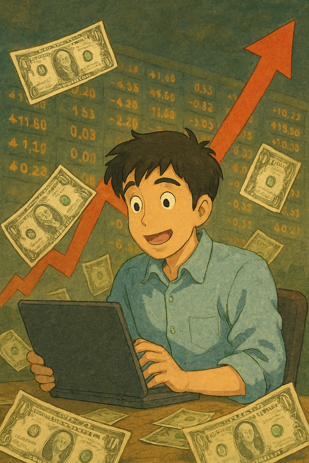 서학개미 투자의 화려한 꿈과 위험한 현실 이미지