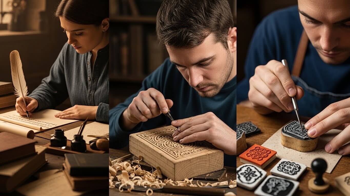 디지털화가 몰아낸 전통 직업들 관련 사진