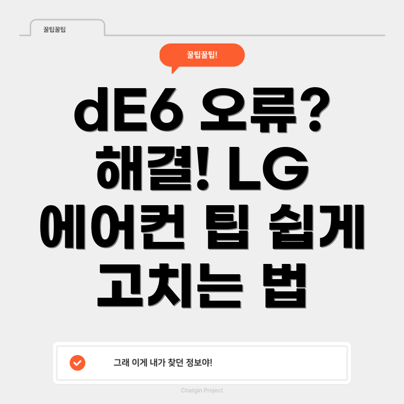 dE6 오류