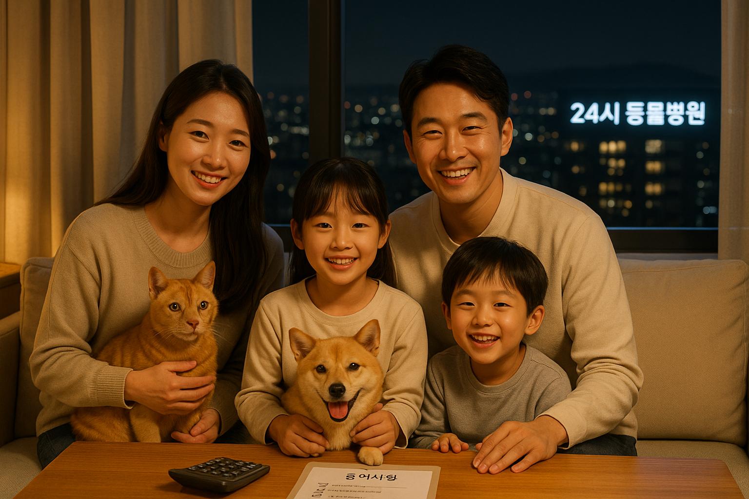 반려생활을 하는 가족들