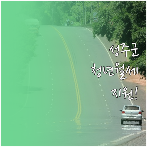 2026년 성주군 청년월세지원 신청 ..