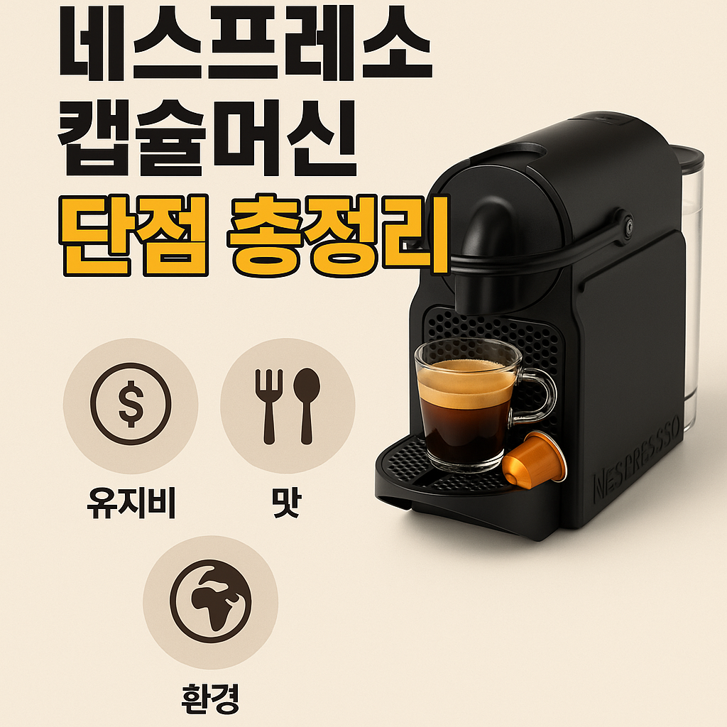 네스프레소 캡슐머신