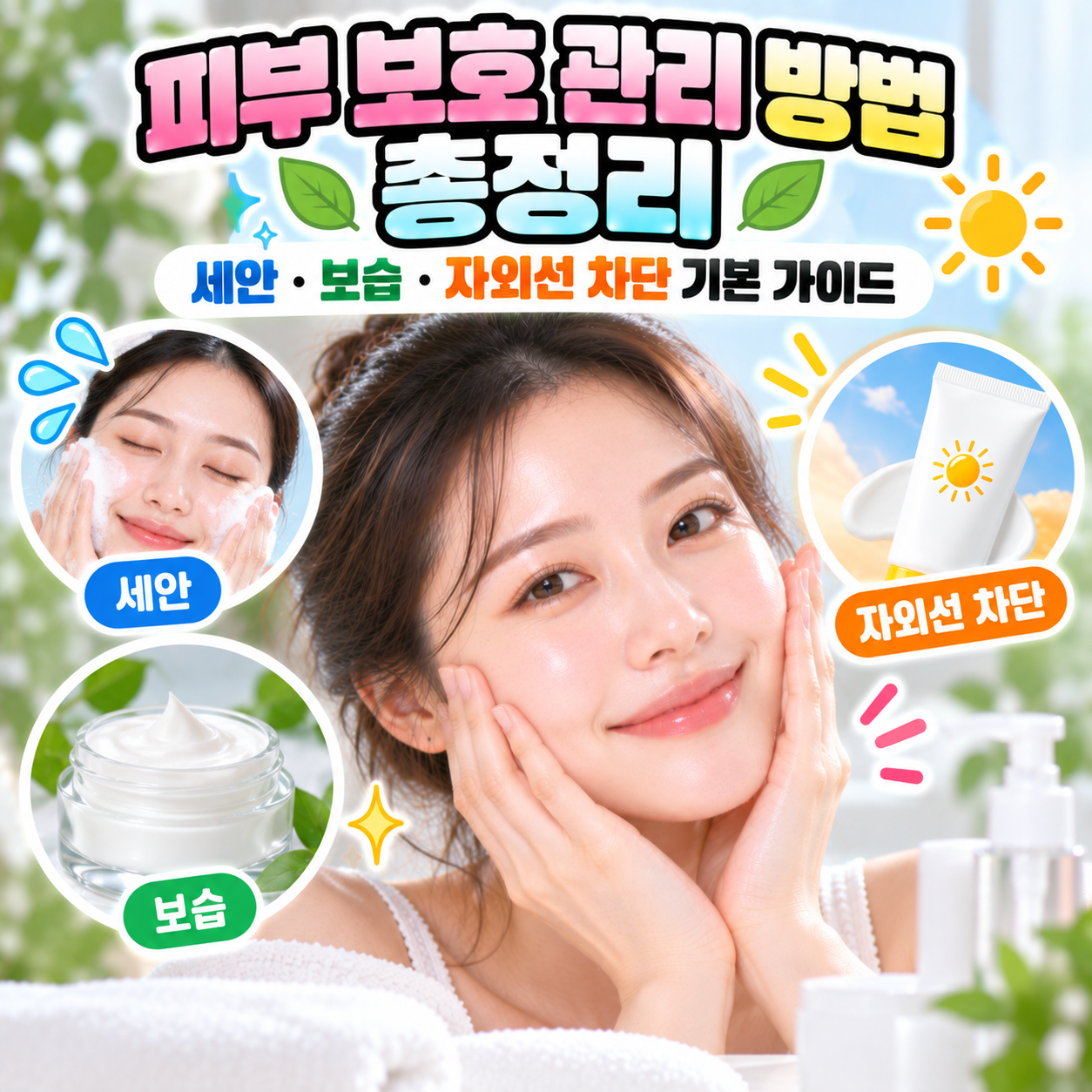피부 보호 관리 방법