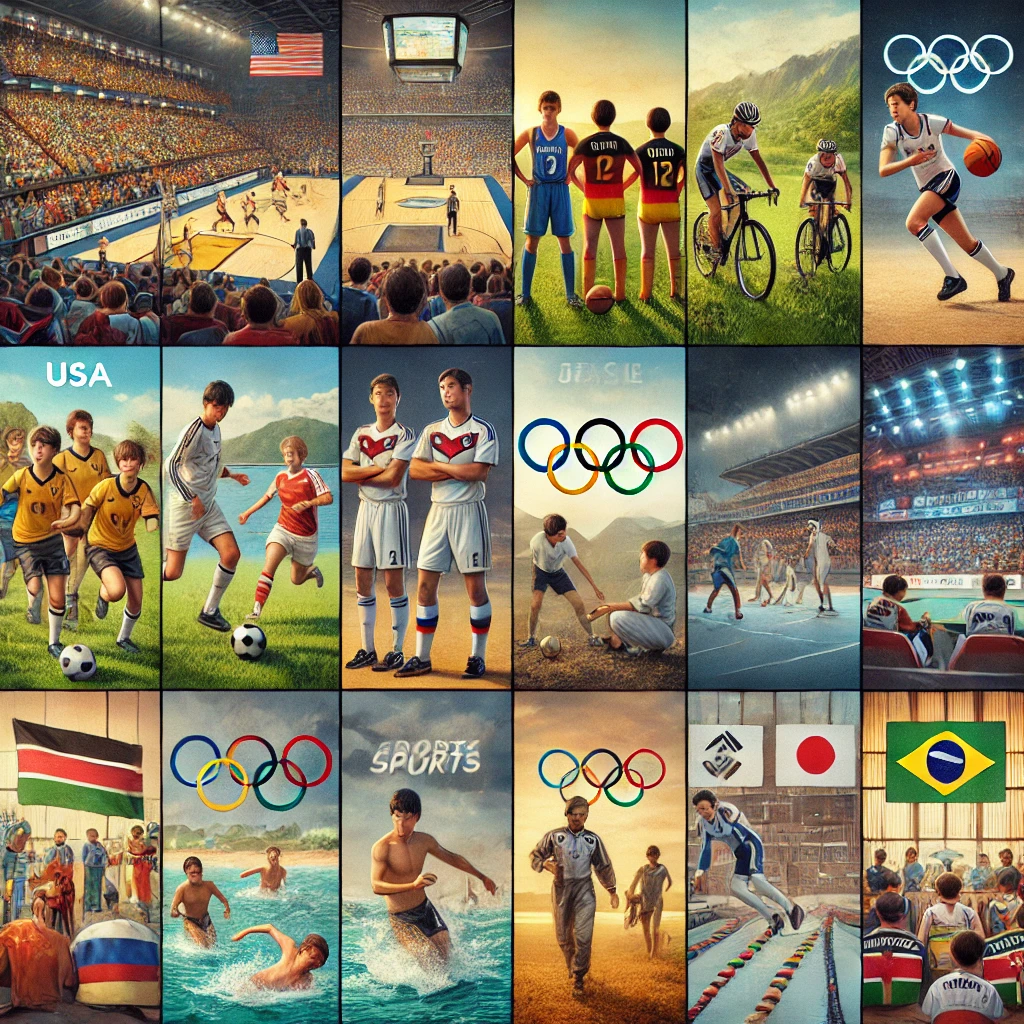 나라별 스포츠 정책 관련 사진