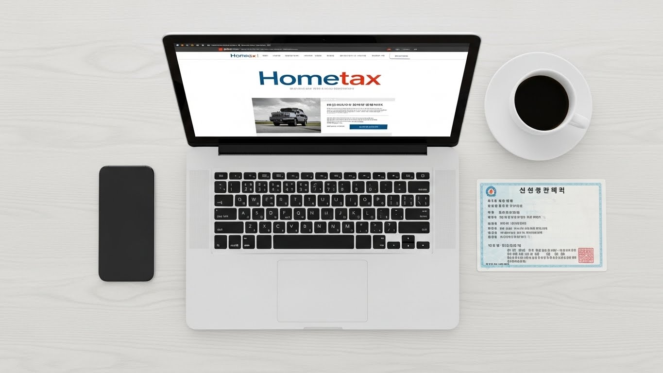 홈택스 연락처 등록: 세금 알림 절대 놓치지 않기