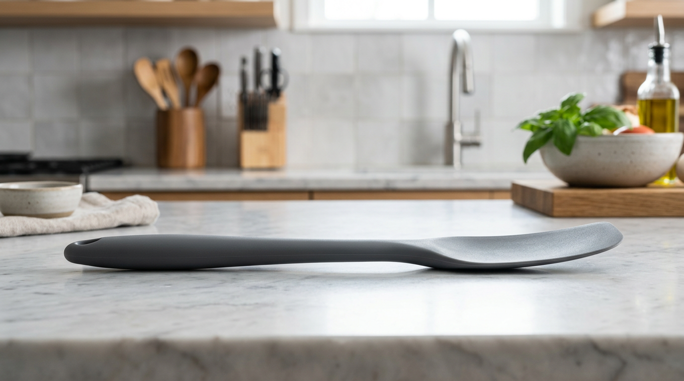 일체형 실리콘 주걱 세척 편의성