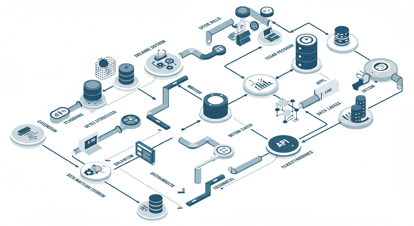 복잡한 데이터 파이프라인. 사일로 해체하고 통합하는 방법