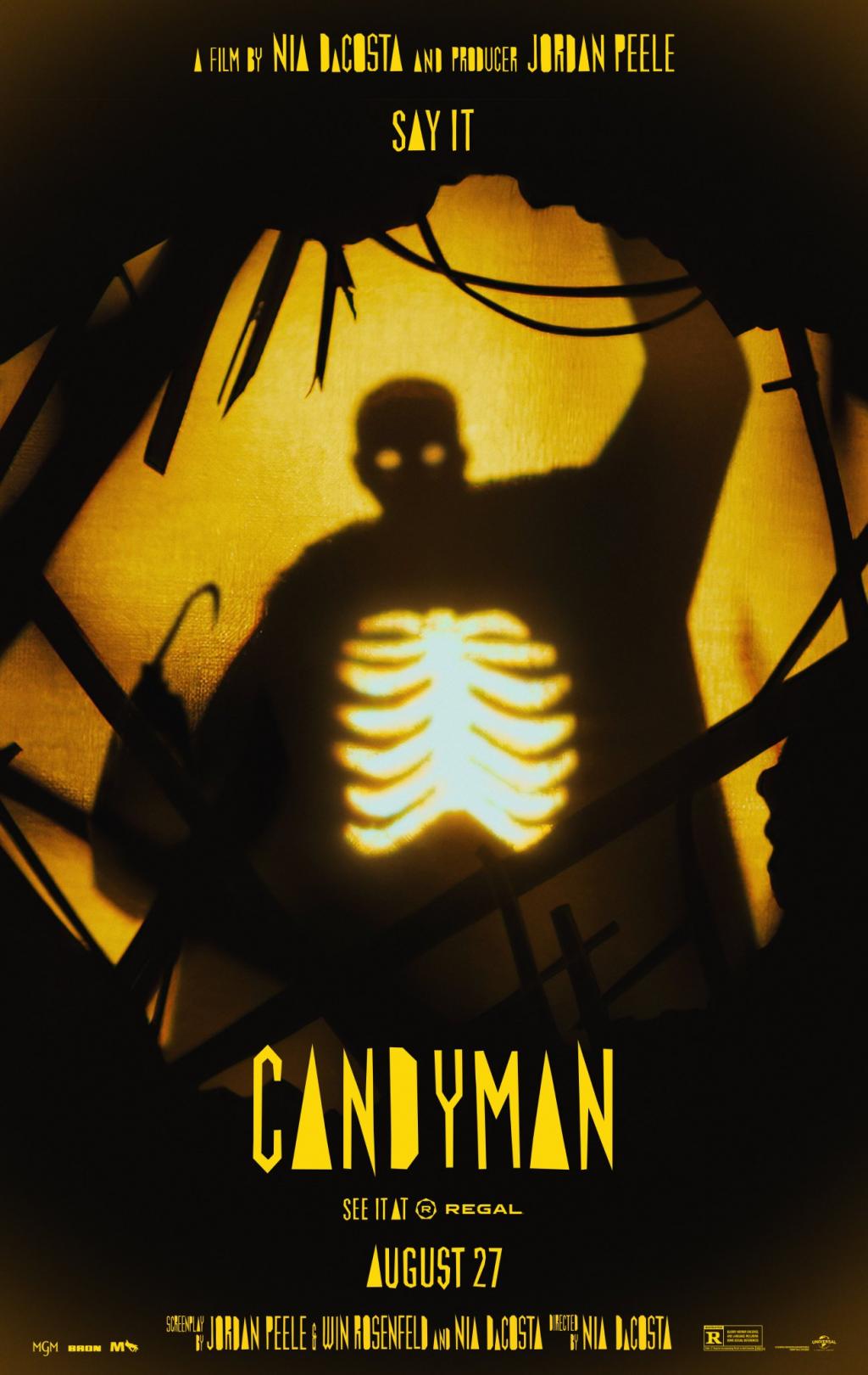 캔디맨 포스터 모습