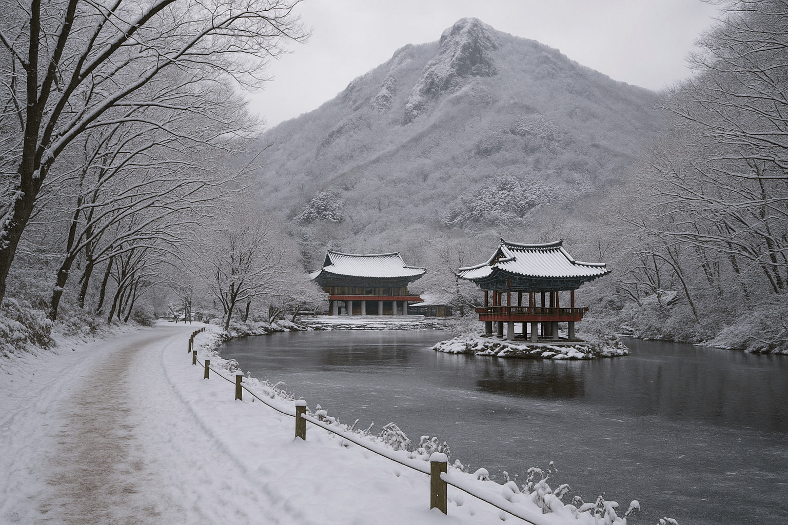 12월 정읍 내장산 설경을 따라 걷는 겨울 산책과 고요한 사찰 기행