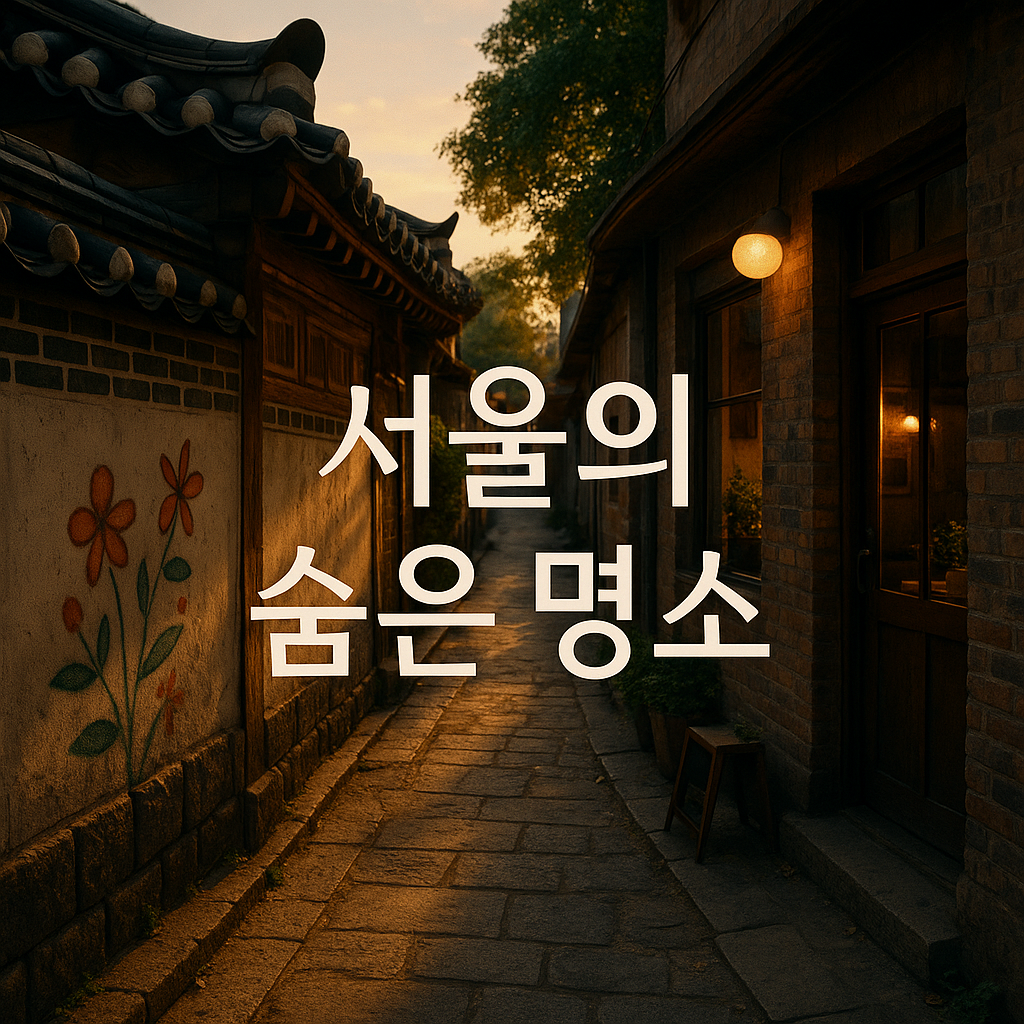 서울 숨은 명소 BEST 7