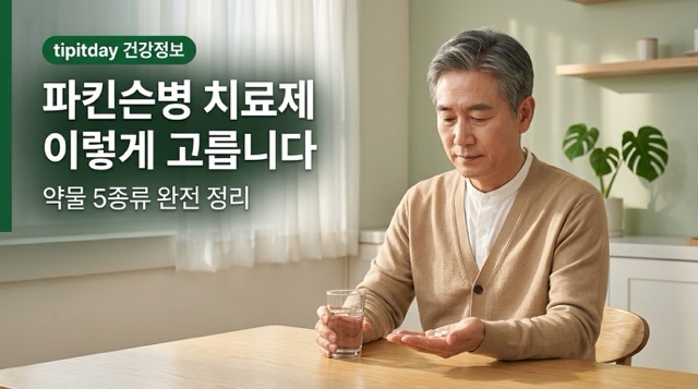 파킨슨병 치료제 종류 복용 방법