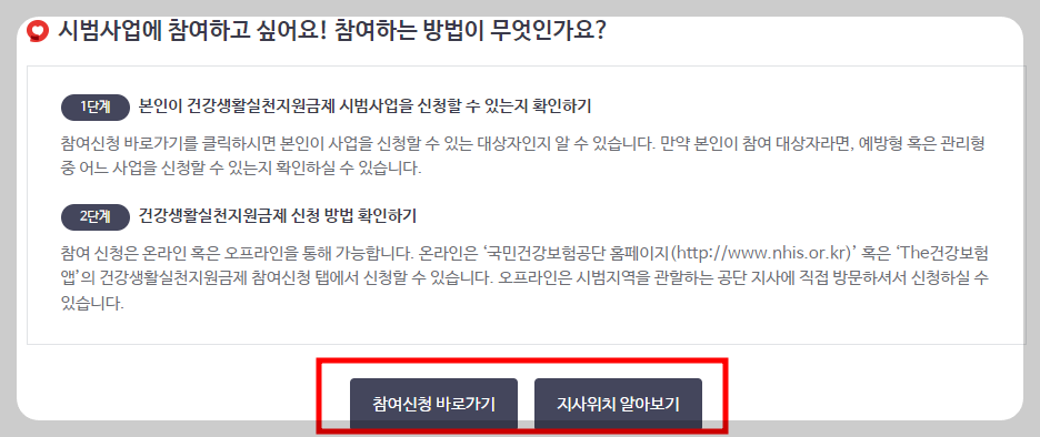 건강생활지원금 신청방법