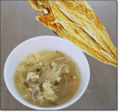 아스파르트산 음식 콩나물 북어국