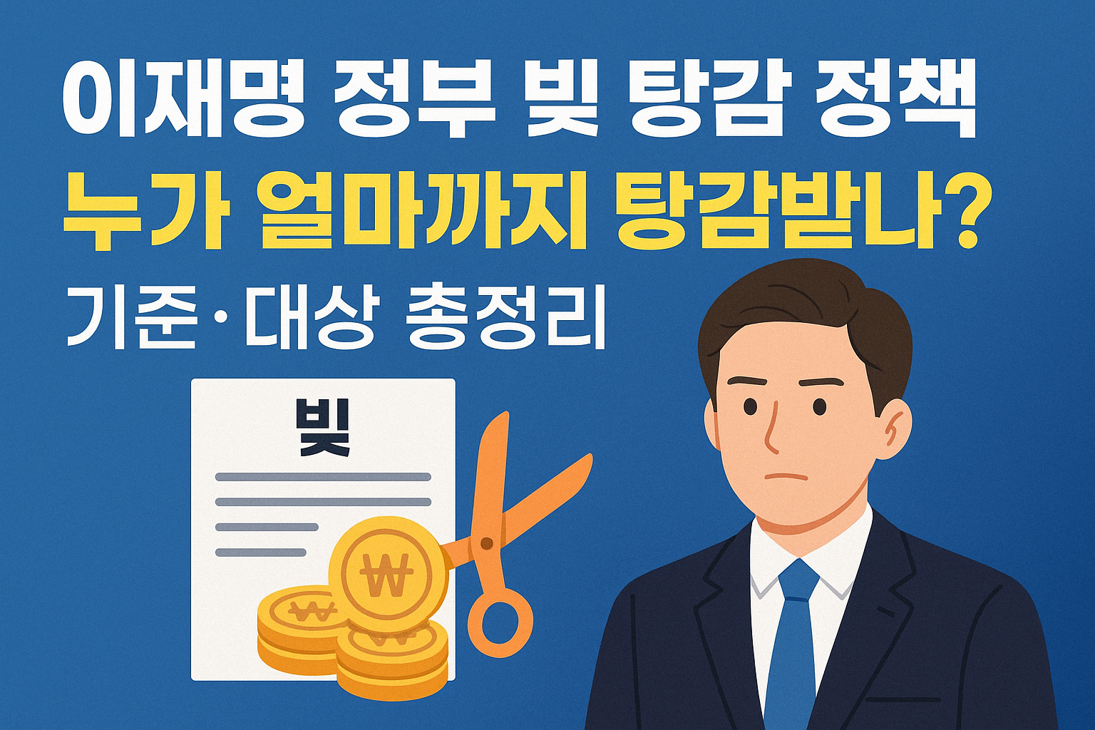 이재명 정부 빚 탕감 정책, 누가 얼마까지 탕감받나? 기준·대상 총정리 관련 사진