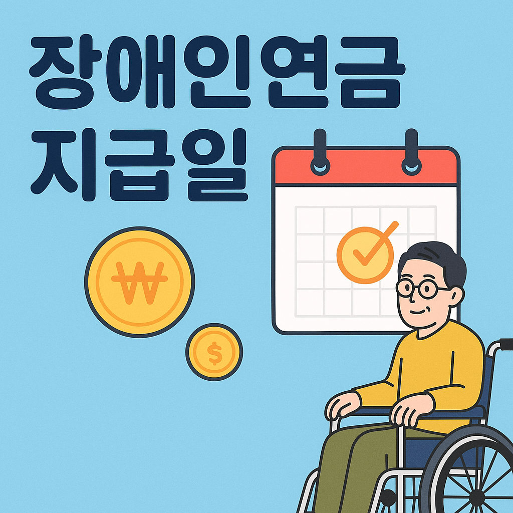 장애인연금 지급일