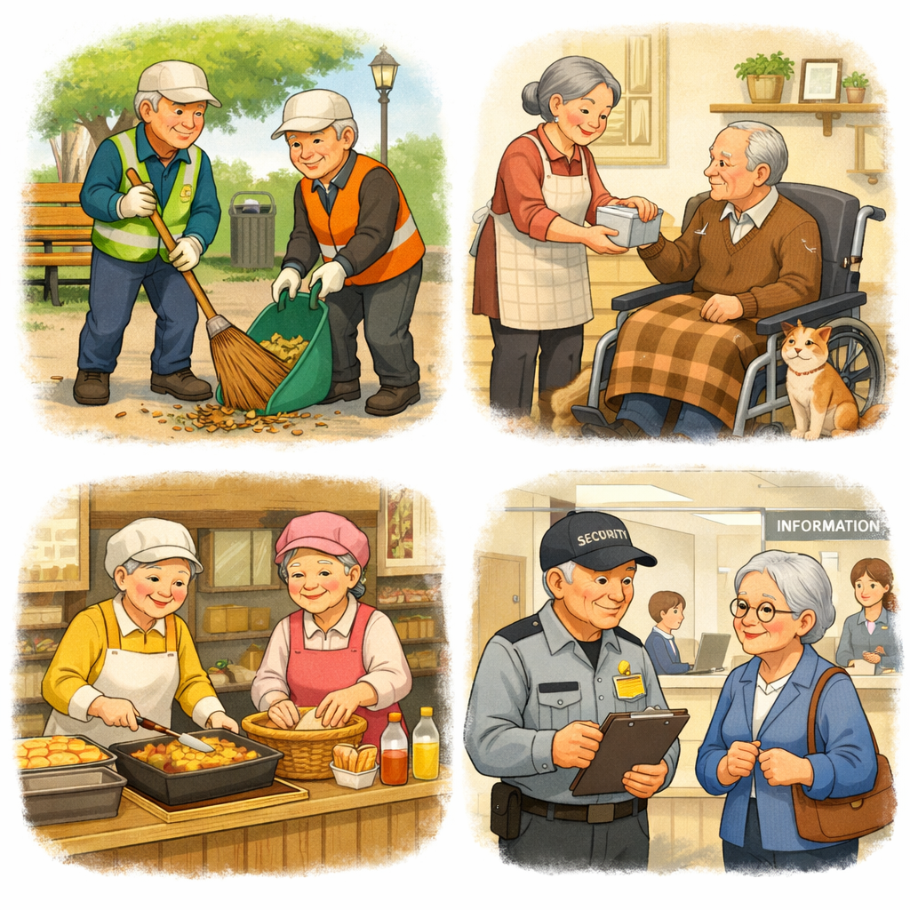 노인일자리 최신 사업유형 비교 총정리