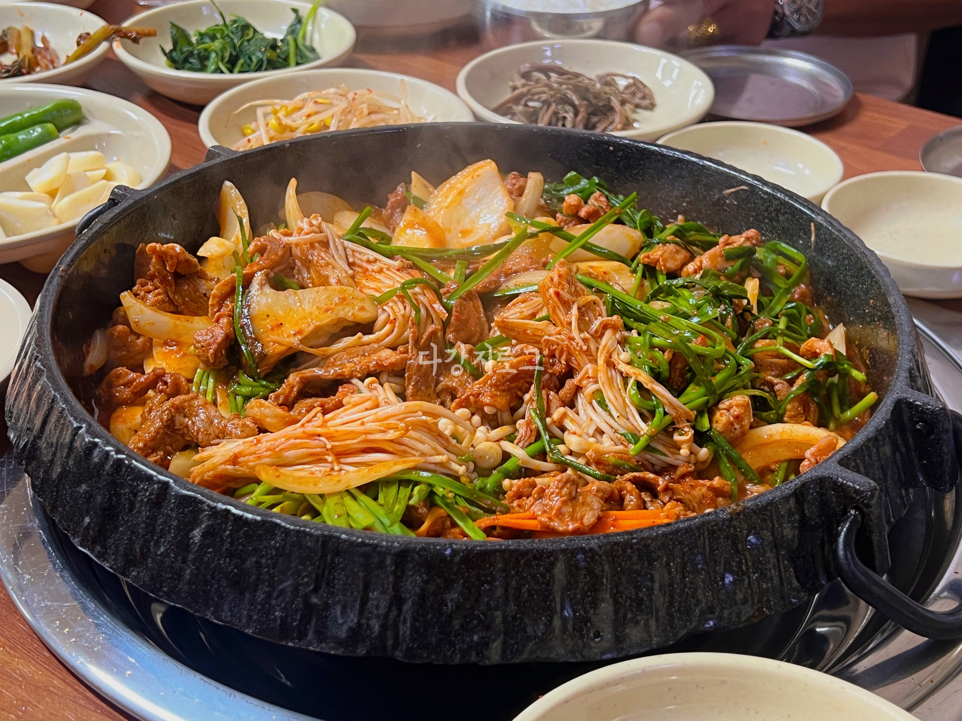 함평 해보면 오리주물럭 맛집