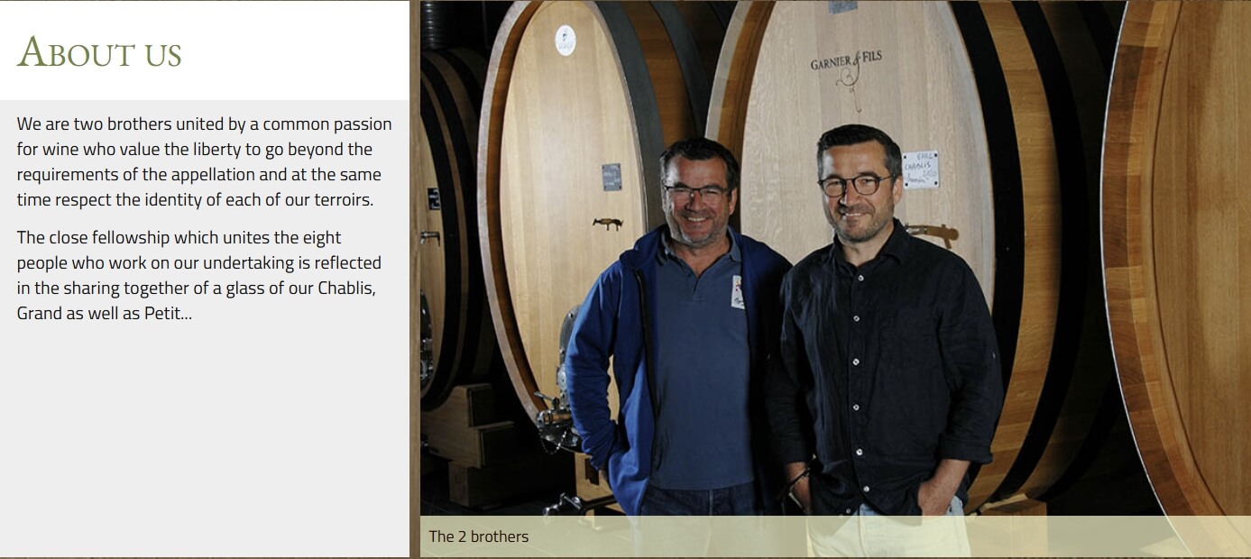 [France] Garnier &amp; Fils Chablis 2022, Vin de Bourgogne｜가르니에 에 피스 샤블리 2022, 부르고뉴