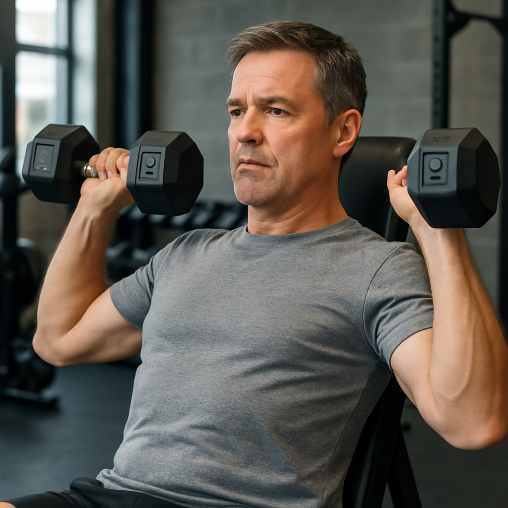 중년 남성 근력 운동